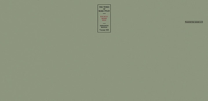 Item #50666 Works of Mark Twain, The Definitive Edition, The - Volume 13, Huckleberry Finn, Mark...