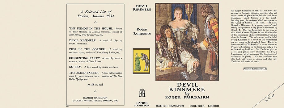 Item #50701 Devil Kinsmere. Roger Fairbairn.