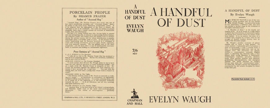 Item #5071 Handful of Dust, A. Evelyn Waugh.