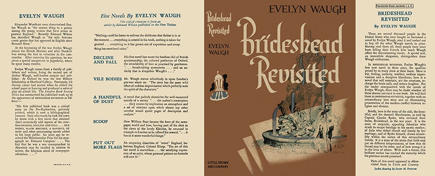 Item #5075 Brideshead Revisited. Evelyn Waugh