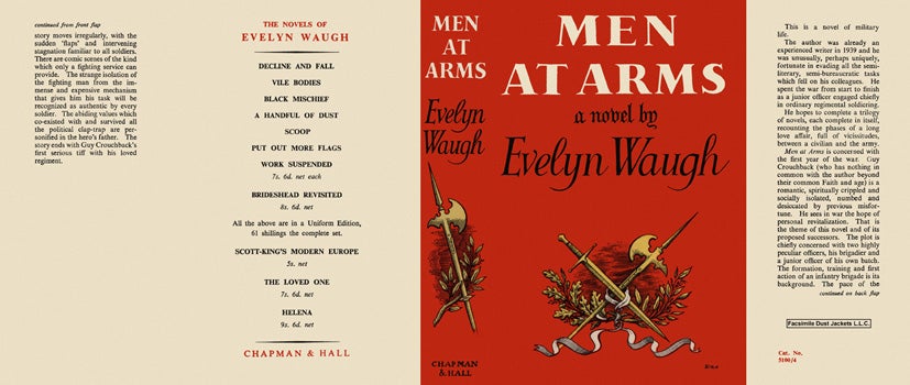 Item #5078 Men at Arms. Evelyn Waugh