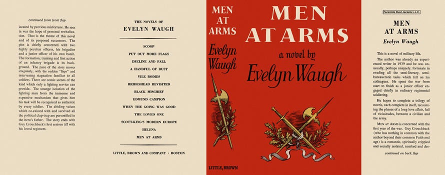Item #5079 Men at Arms. Evelyn Waugh.