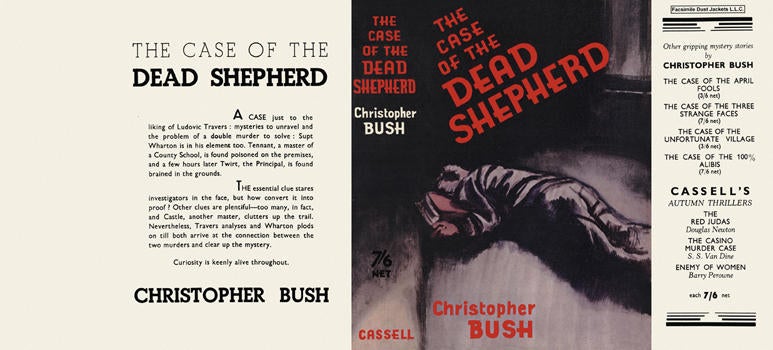 Item #508 Case of the Dead Shepherd, The. Christopher Bush