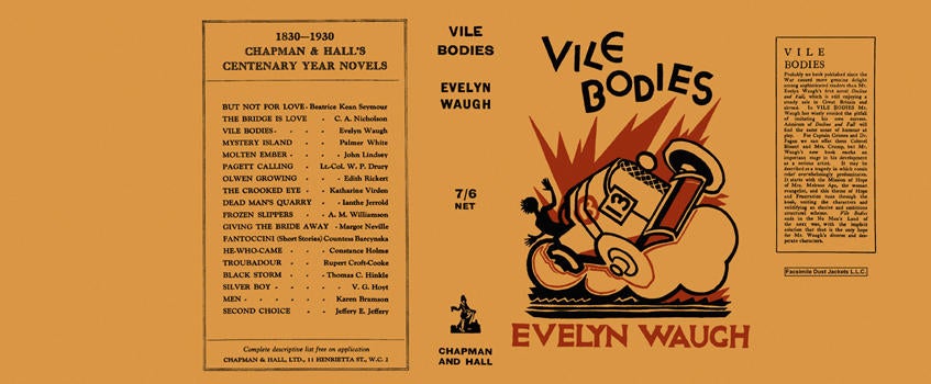 Item #5083 Vile Bodies. Evelyn Waugh.