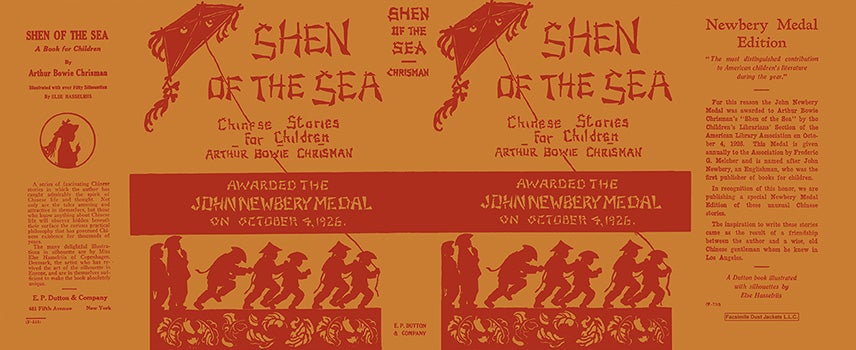 Item #50865 Shen of the Sea. Arthur Bowie Chrisman, Else Hasselriis.