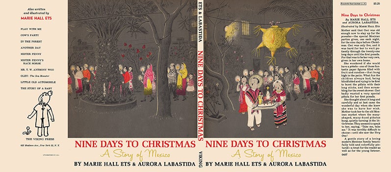 Item #50866 Nine Days to Christmas, A Story of Mexico. Marie Hall Ets, Aurora Labastida.
