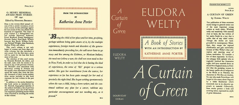 Item #5096 Curtain of Green, A. Eudora Welty