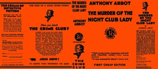 Murder of the Night Club Lady, The. Anthony Abbot.