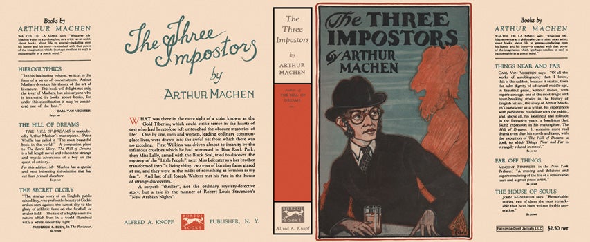 Item #50989 Three Impostors, The. Arthur Machen