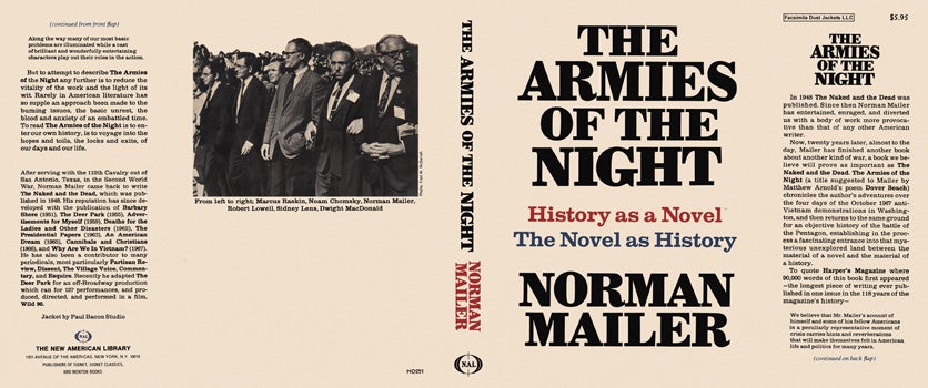 Item #50990 Armies of the Night, The. Norman Mailer