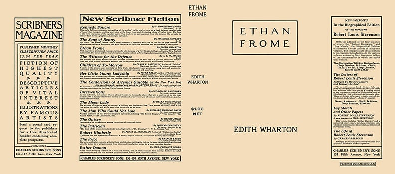 Item #5115 Ethan Frome. Edith Wharton.
