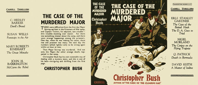 Item #512 Case of the Murdered Major, The. Christopher Bush.