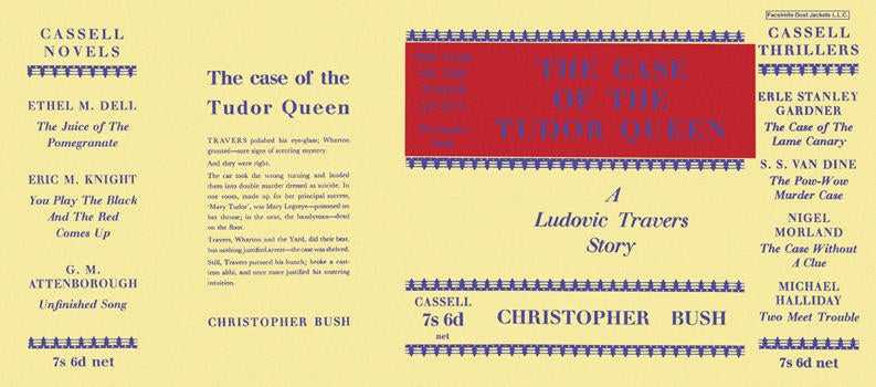 Item #513 Case of the Tudor Queen, The. Christopher Bush