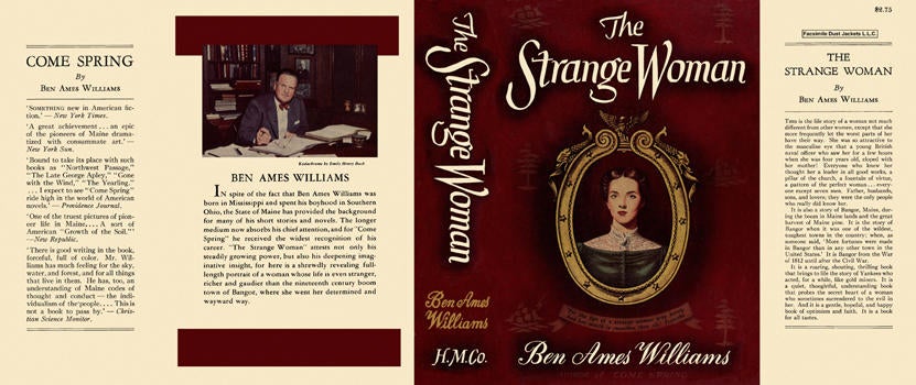 Item #5130 Strange Woman, The. Ben Ames Williams