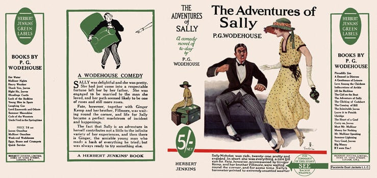 Item #5147 Adventures of Sally, The. P. G. Wodehouse