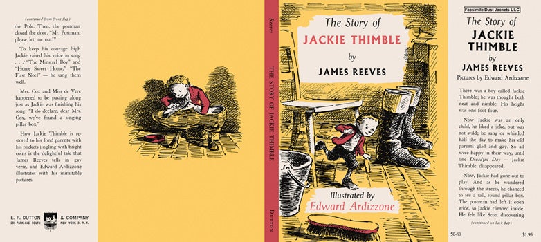 Item #51478 Story of Jackie Thimble, The. James Reeves, Edward Ardizzone.