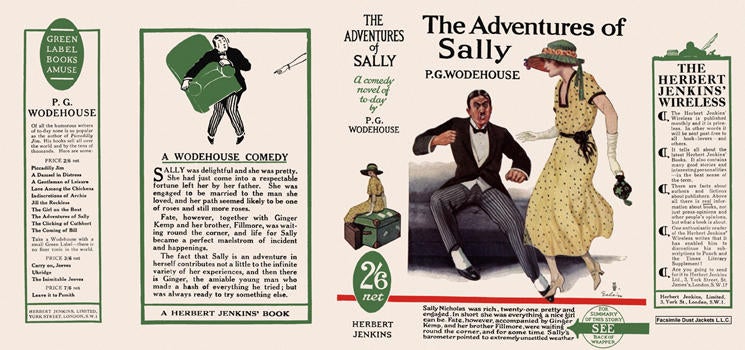 Item #5148 Adventures of Sally, The. P. G. Wodehouse.