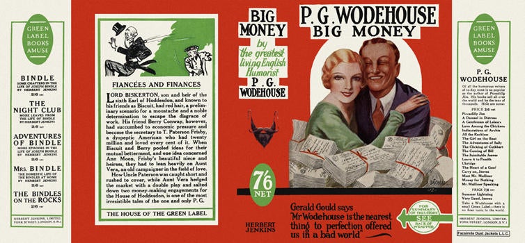 Item #5152 Big Money. P. G. Wodehouse