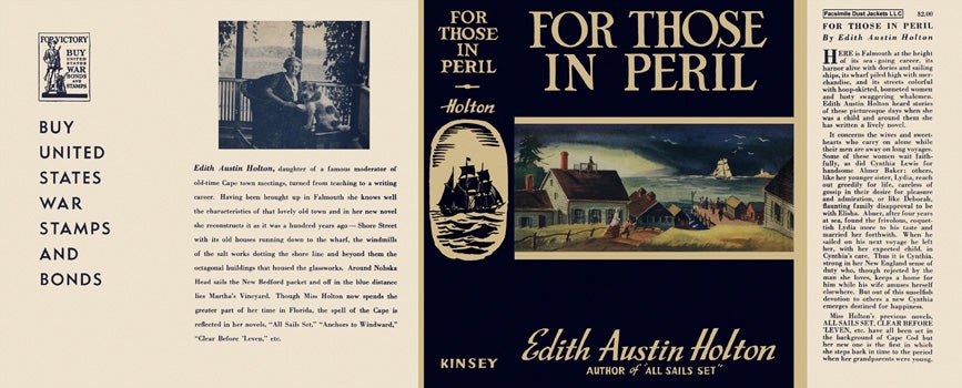 Item #51522 For Those in Peril. Edith Austin Holton.