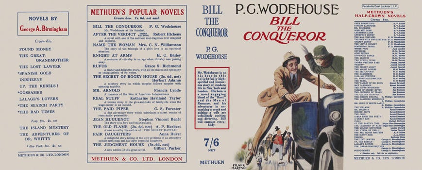 Item #5153 Bill the Conqueror. P. G. Wodehouse