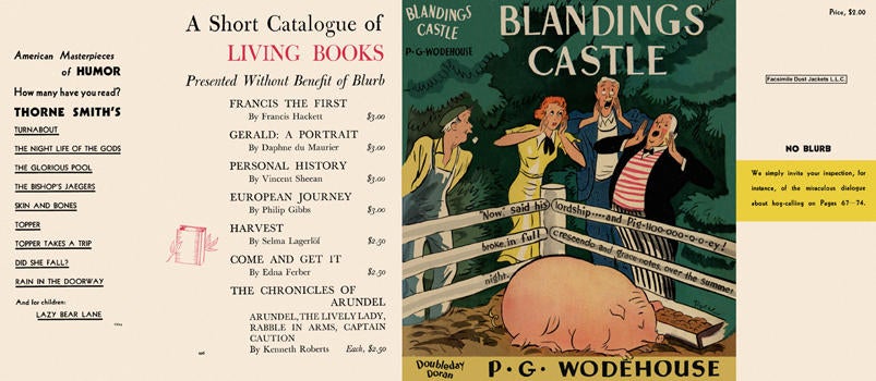 Item #5156 Blandings Castle. P. G. Wodehouse