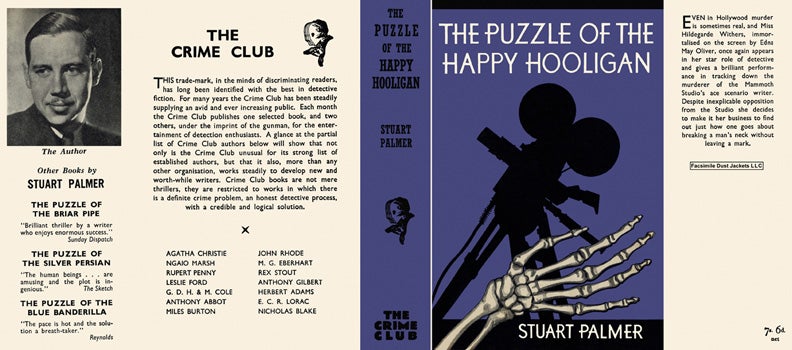 Item #51573 Puzzle of the Happy Hooligan, The. Stuart Palmer.