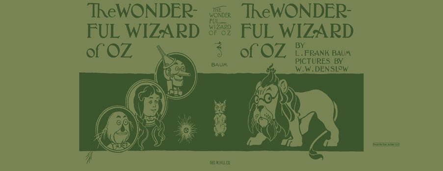 Item #51604 Wonderful Wizard of Oz, The. L. Frank Baum, W. W. Denslow