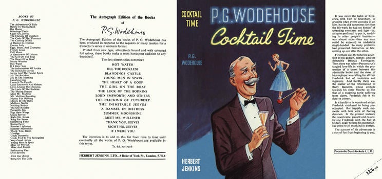 Item #5164 Cocktail Time. P. G. Wodehouse