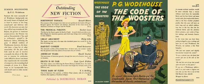 Item #5165 Code of the Woosters, The. P. G. Wodehouse