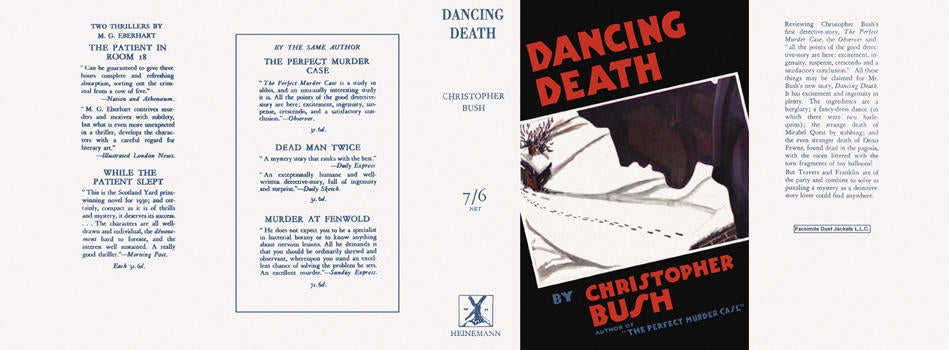 Item #517 Dancing Death. Christopher Bush