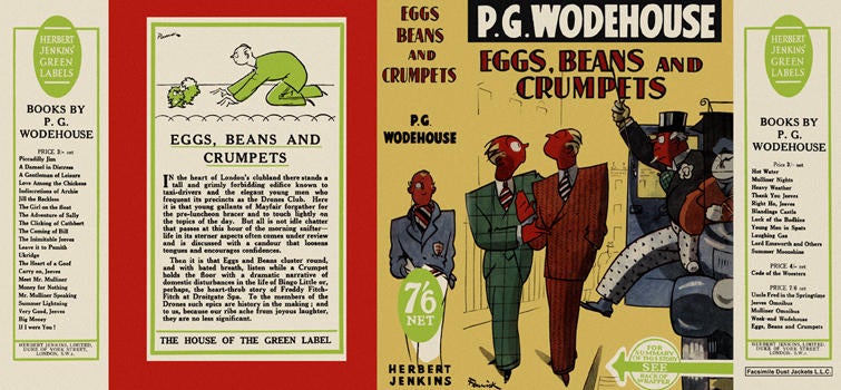Item #5170 Eggs, Beans and Crumpets. P. G. Wodehouse