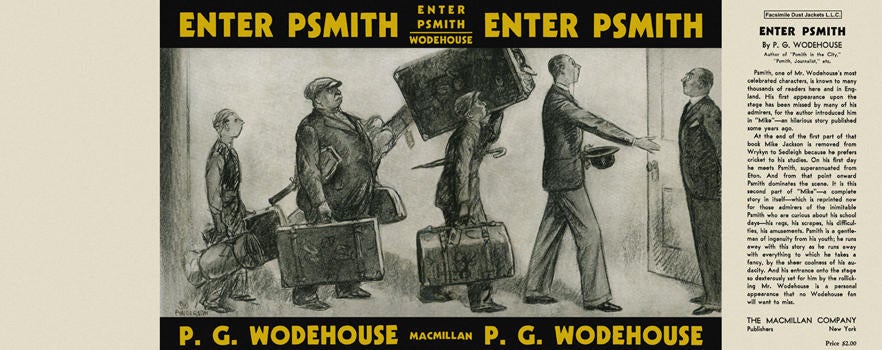 Item #5174 Enter Psmith. P. G. Wodehouse