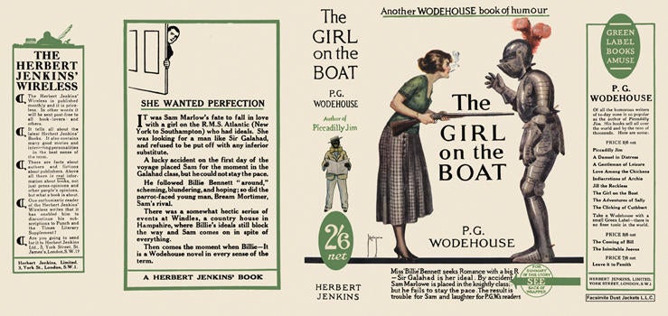 Item #5179 Girl on the Boat, The. P. G. Wodehouse