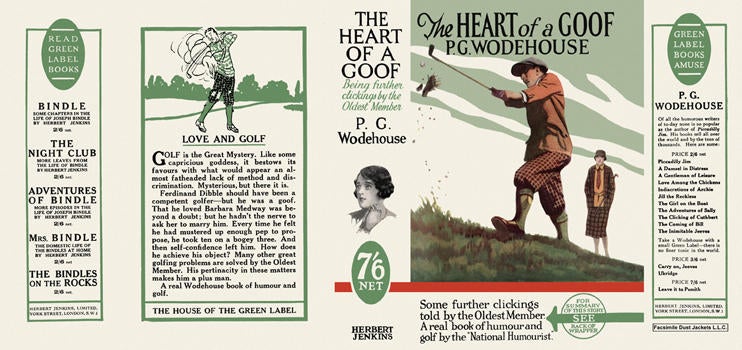 Item #5186 Heart of a Goof, The. P. G. Wodehouse.