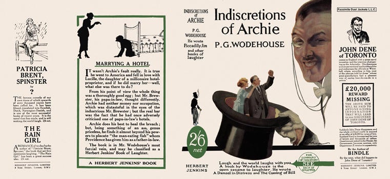Item #5195 Indiscretions of Archie. P. G. Wodehouse