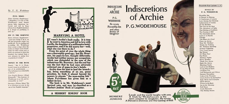 Item #5196 Indiscretions of Archie. P. G. Wodehouse