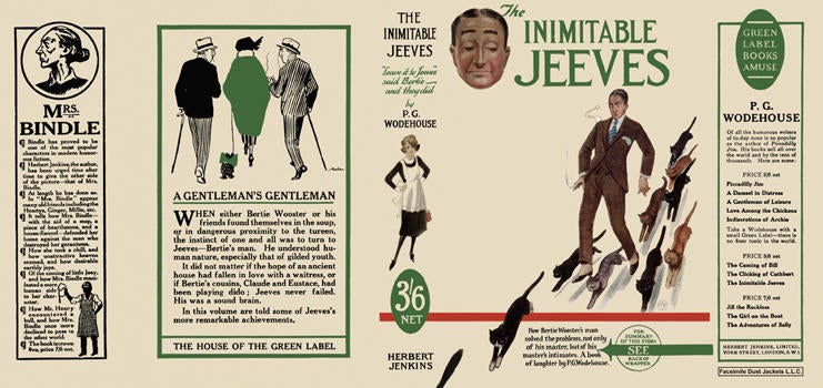 Item #5197 Inimitable Jeeves, The. P. G. Wodehouse
