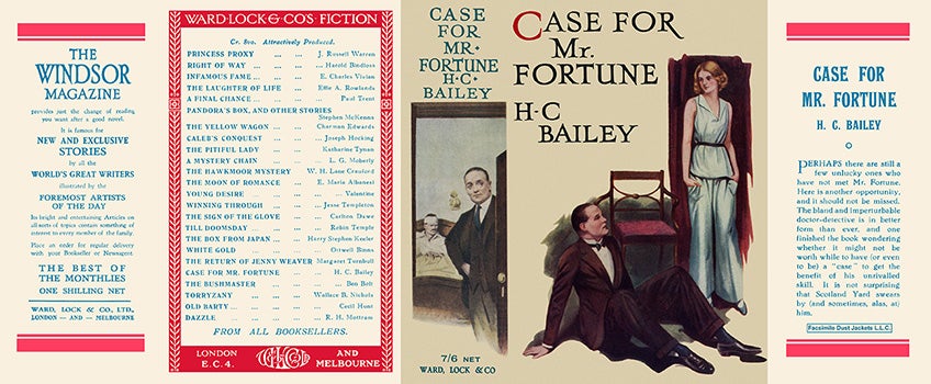 Item #51996 Case for Mr. Fortune. H. C. Bailey