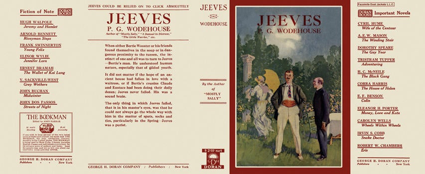 Item #5200 Jeeves. P. G. Wodehouse