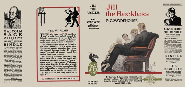Item #5204 Jill the Reckless. P. G. Wodehouse