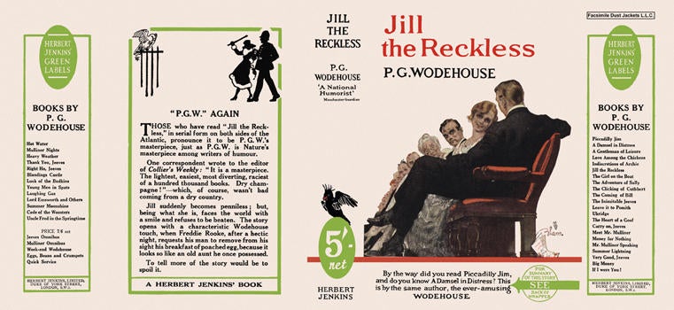 Item #5205 Jill the Reckless. P. G. Wodehouse