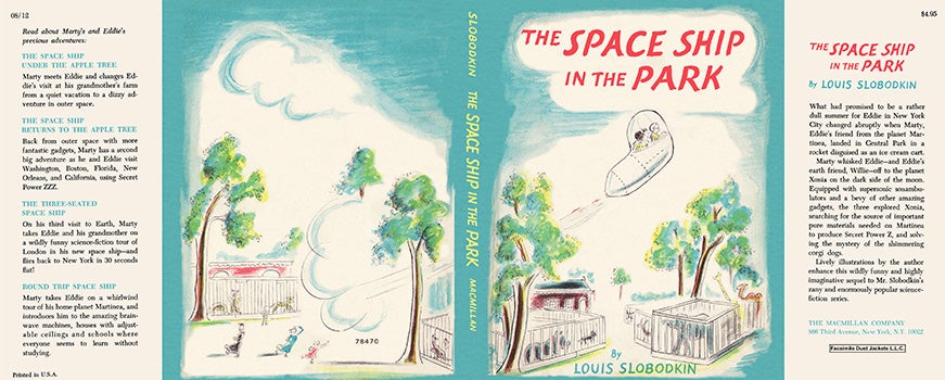 Item #52063 Space Ship in the Park, The. Louis Slobodkin.