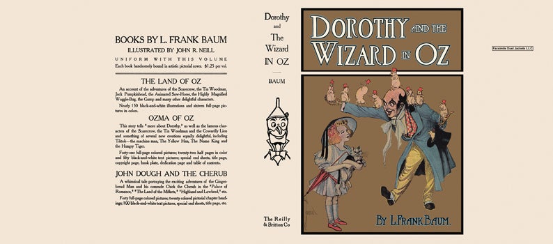 Item #52084 Dorothy and the Wizard in Oz. L. Frank Baum, John R. Neill