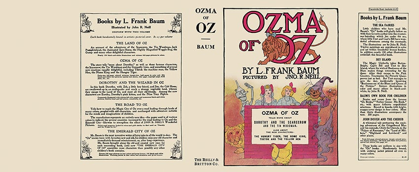 Item #52090 Ozma of Oz. L. Frank Baum, John R. Neill