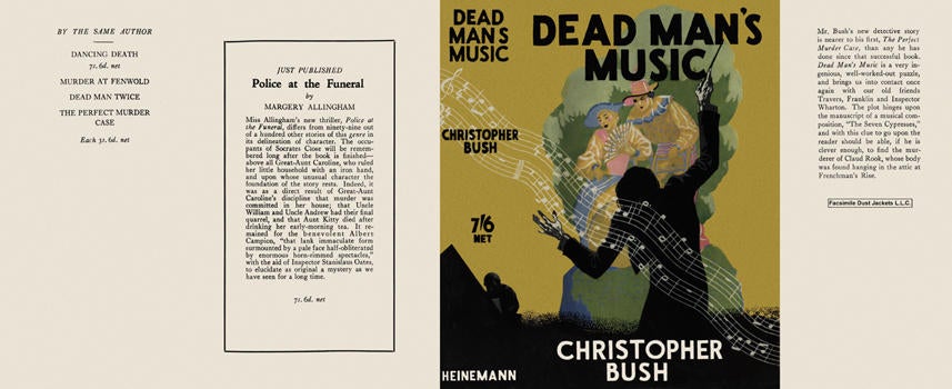 Item #521 Dead Man's Music. Christopher Bush