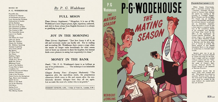 Item #5224 Mating Season, The. P. G. Wodehouse