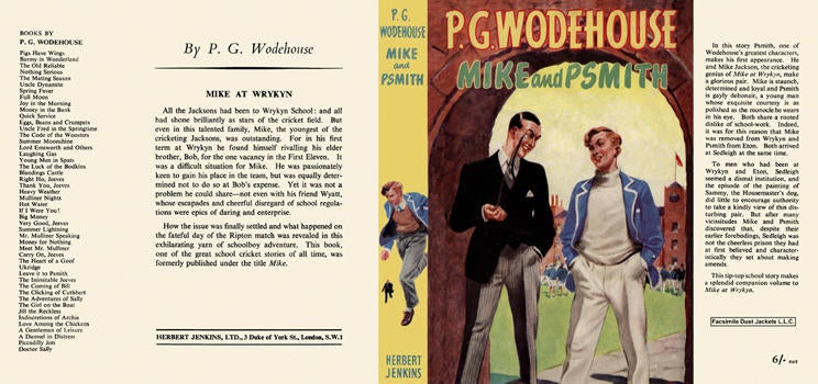 Item #5228 Mike and Psmith. P. G. Wodehouse