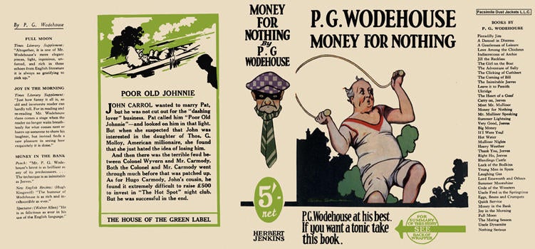 Item #5230 Money for Nothing. P. G. Wodehouse