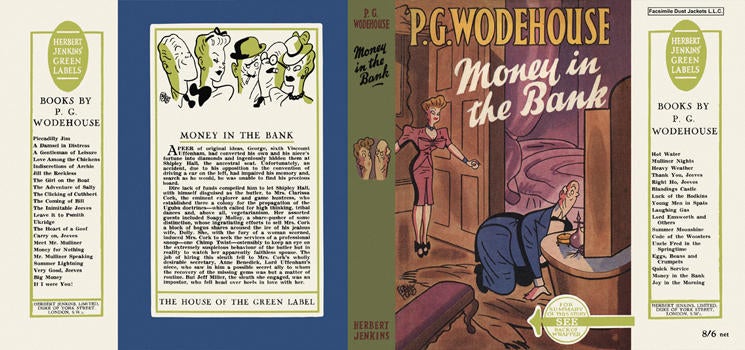 Item #5233 Money in the Bank. P. G. Wodehouse