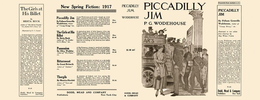 Item #5245 Piccadilly Jim. P. G. Wodehouse
